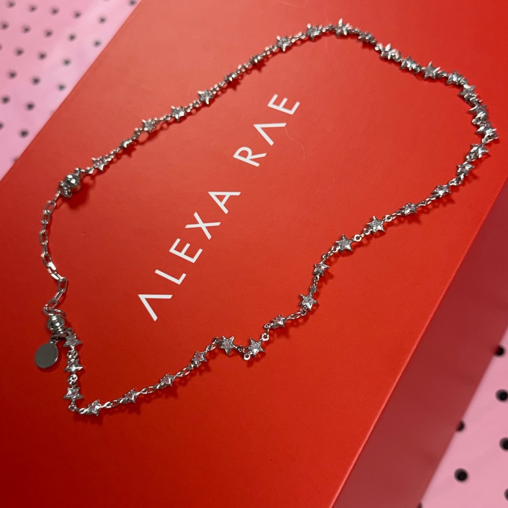 By Alexa Rae 2025 Advent  Sparkling Star Necklace NWOT